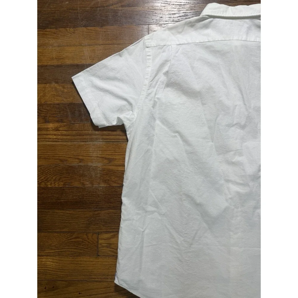 Cremieux Classics Men's Short Sleeve Button-Up Shirt, 100% Cotton, XL